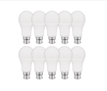 10 Pack - LED Stick Light 9W Bulb E27