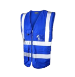 Reflective Vest With Zip & Id Pocket Other Colors