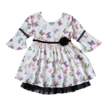 Baby Girl Butterfly Print Dress