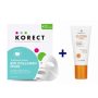 Heliocare Gel Colour Brown 50ML +korect Triglowfusion Bio Collagen Face Mask + Free Neck Mask 2-PIECE Treatment Set Bundle Cosmetology.co.za