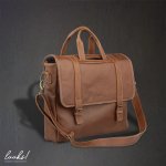 Corne Leather Laptop Crossbody