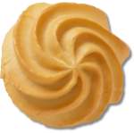 Realistic Cookie 2 Jibbitz - Multi Osfa