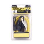 X-strap Bungee Cords Yellow 2 Piece 60CM X 10MM