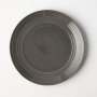 - Embossed Lines Side Plate Choose From 5 Colours - Dark Grey