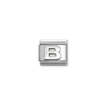 Composable Classic Link Letter B Silver