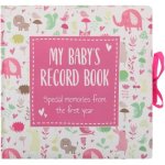 Mega Books Baby Record Book Pink