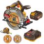 Ingco - Cordless Adj Circular Saw 185MM 42V With 2.5AH Battery & Charger