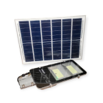 Waterproof 200W Solar Street Light With Solar Panel Pole & Remote Control