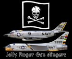 Jolly Rogers Gun Slingers Mouse Pad
