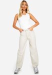 Basics Extreme Wide Leg Jeans - Ecru