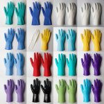 Unigloves Nitrile Gloves Size S 6-7 “format” Blue Non-sterile Powder-free Beaded Cuff Pack Of 100