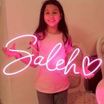 Custom LED Neon Sign: Personalized Name Sign For Any Occasion - USB Charged Acrylic Material Key-button Control Suitable For Hom