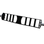 Stealth Black Swiss Barbell Bar -