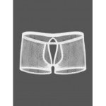 Stretch Net Double Pleasure Short - White