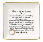 Topthink Gift For Mother Of The Groom From Bride-you Loved Him First You Held Him First-thank You New Mom - Wedding Bridal Showe