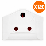2-PIN Ausma Adaptor With 1 16A And 2 5A Outlets Whole Pack Of 300 Units