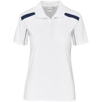 Ladies United Golf Shirt White Navy