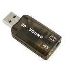 USB Sound Card Virtual 5.1 – Black