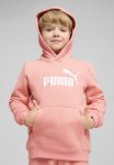 Puma Ess No. 1 Logo Hoodie Fl Ps-pink Fruit