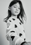 Sweatshirt - Beige Multi