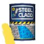 Steel Cladd Quick Dry 1L Cat Yellow - 2 Pack