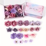 20PCS Artificial Flower Wall Headdress Home Decoration Flowers Wedding Party Wreath Diy Hand-made Original Artificial Flower For