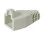 Strain Relief Boots 10 Pack For RJ45 Plugs - Grey