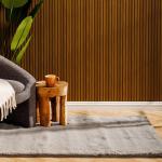 Luxe Rabbit Faux Fur Carpet Greige - 200X300CM
