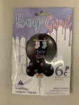 Gender Reveal Balloons 6 Pieces