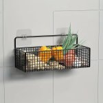 Space-saving Wall-mounted Storage Rack - Punch-free Hollow Design For Bathroom & Kitchen Organization