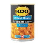 Koo Lite Baked Beans In Tomato Sauce Can 410G
