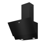 60CM Black Glass Inclined Hood BHCA62422BBH