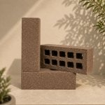 Titanium Travertine Face Brick – Fbx