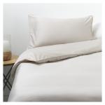 300TC Natural Piped Duvet Set