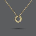 Gold & Diamond Pendant Enhancer Chain