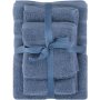 Clicks Towel Set Petrol 6 Piece