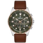 Gents Exclusive Green Dial Chronograph Watch