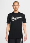 Nike Academy Dri-fit Graphics Short-sleeve Soccer Top - Black