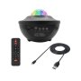 Galaxy Projector Star Projector 3 In 1 Night Light Projector W/led Nebula Cloud With Bluetooth Music Speaker