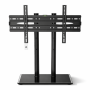 Universal Tv Mount Stand With Tempered Glass Base For 32-70" Tvs