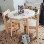 Natural Kids Table Set