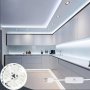 1-10M LED Lamp With USB 5V 2835 White Strip Lights For Living Room Wardrobe Kitchen Cabinets Corridors Shoe Cabinets Shop Decoration