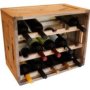 15 Bottle Wine Rack 52X42X29CM