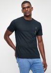 Polo Mens Logo Printed Pocket Short Sleeve Tee - Navy