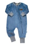 Denim Blue Plushiegrow - The Winter Onesie - Newborn