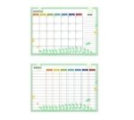 Magnetic Monthly And Weekly Planning Calendar Autumn Leaves