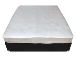 Quilted Waterproof Mattress Protector - Optical White - 15 PC Pack
