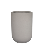 Premium Tennessee Concrete Pot - Medium 600MM X 640MM Flinted White Standard