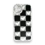 Ama Be Loved White & Black Silicone Cover For Iphone 11 Pro Max -w