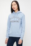 French Connection Fc Collegiate Hoodie - Washedblue wht dknvy